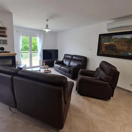 Gite Contemporain 130m² Avec Terrasse, Foret, 3 Chambres, Parking Prive, Linge Inclus - Fr-1-584-322